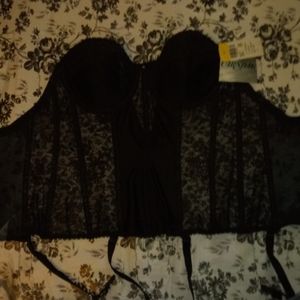 Carnival corset 36C black